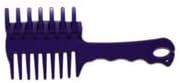 Ahe American Heritage Equine Mane and Tail Braiding Comb in purple front view