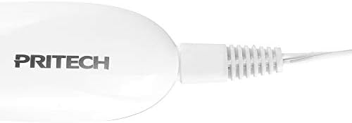 White USB power cord for Pritech pedicure tool showing standard USB-A plug