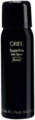 Oribe luxury lightweight aerosol hairspray bottle packaging