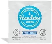 Handzies USA imported natural castile soap wipes for travel