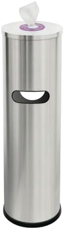 Close up of Tazza gym wipe dispenser precision nozzle