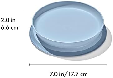 Top down view of OXO Tot Stick and Stay Suction Plate