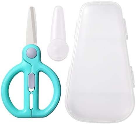 Artenny toddler food shears inside the included compact travel case