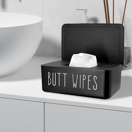 Equnroy matte black wipes holder refill mechanism detail