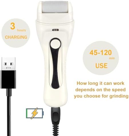 Full product packaging contents of the YONGYAO foot care kit including the white device three rollers and cleaning brush accessory.