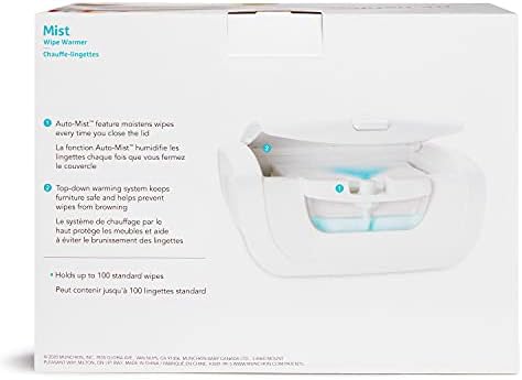 Components of Munchkin Mist Wipe Warmer including water reservoir