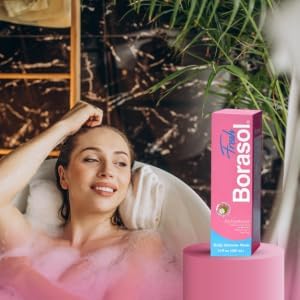 USA imported Borasol Fresh gel for gentle daily external cleansing.