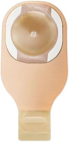 Hollister CeraPlus Flat Skin Barrier backing on a cut-to-fit one-piece drainable pouch.