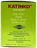 Two pack of Katinko Ointment 30 gram jars for joint pain and insect bites.