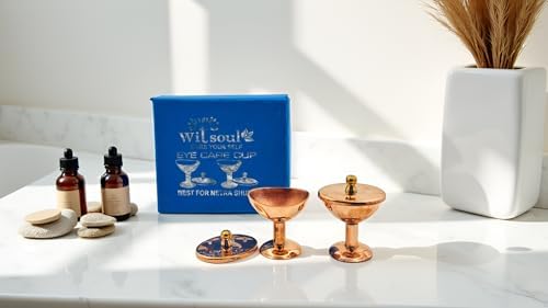 Eco-friendly copper eye wash cup for daily Ayurvedic wellness rituals