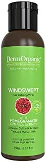 DermOrganic organic matte finish texturizing hair cream product packaging details