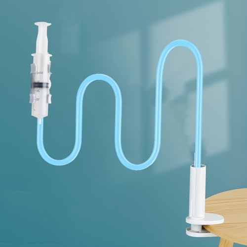 Folded Hicoolmam feeding tube holder demonstrating compact travel design.