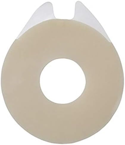 Erosion resistant silicone based moldable ring for secure peristomal skin protection