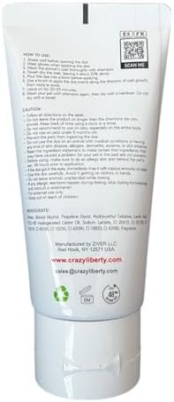 Authentic USA imported Crazy Liberty hair dye for creative grooming