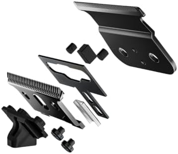 Professional barber using Andis M-Force replacement blade