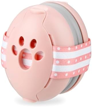 Compact design of PandaEar noise cancelling headphones for toddlers