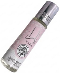 Authentic Lattafa Yara fragrance collection components detailing the luxury packaging and product labeling close up