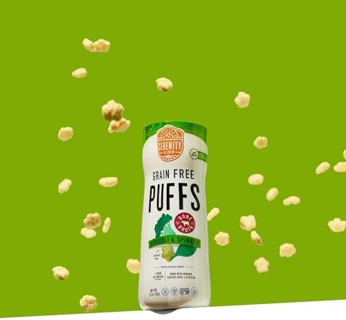 USA imported organic savory baby puffs ingredient list details