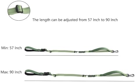Kubemueg durable nylon dog leash on hiking trail