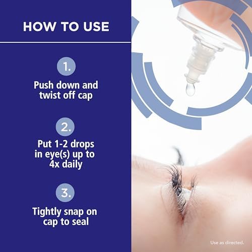 Authentic USA imported Rohto eye drops for digital eye strain