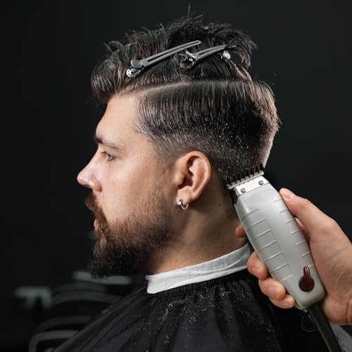Wusuker black trimmer guide set complete five piece collection organized for professional barber styling and fading.