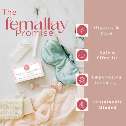 Authentic USA imported Femallay organic melts for intimate wellness and pH balance.