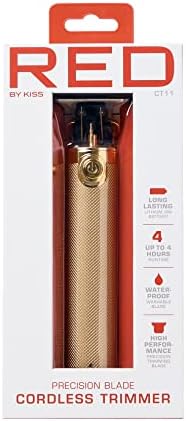 Red by Kiss professional men grooming kit showing global dual voltage packaging