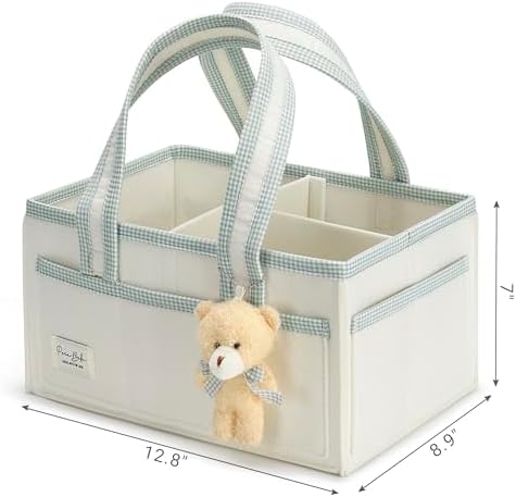 PeraBella portable nursery caddy in a car organizer setup