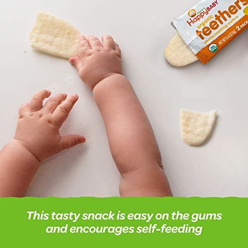 Easily dissolving baby food biscuits in individual travel portions