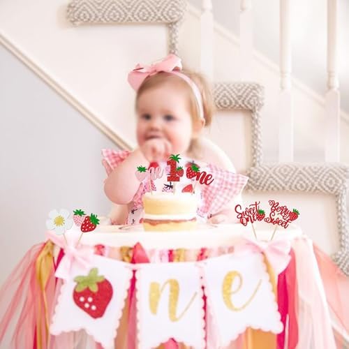 Sweet one theme cake and cupcake styling supplies