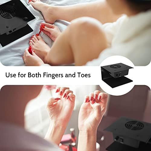 Qutuni nail dryer packaging and device components