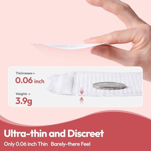 Detailed view of the absorbent core of Ncvi nursing breast pads