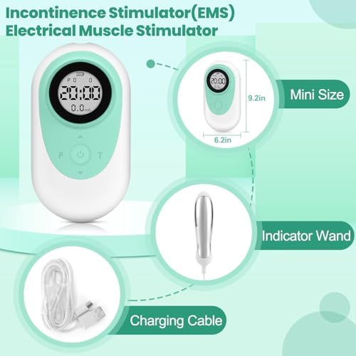 Aryitoearn pelvic floor muscle exerciser device with digital display screen