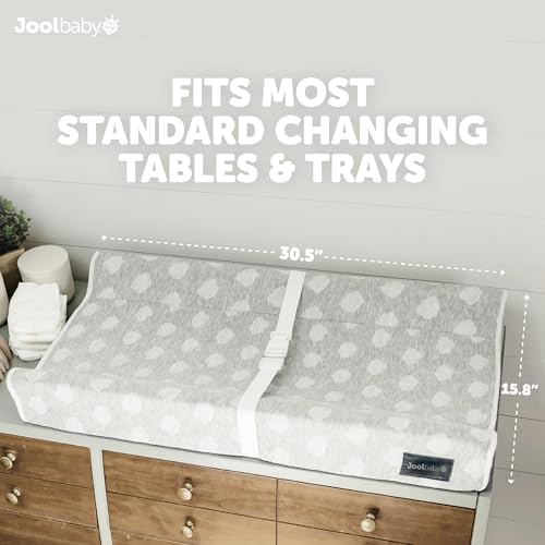 Jool Baby changing pad in a modern nursery setting