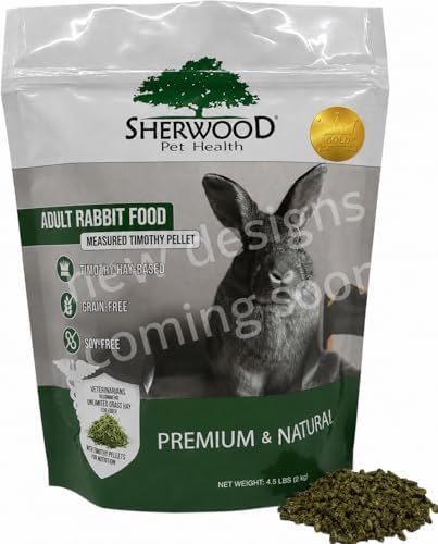 Sherwood Pet Health 4.5 pounds grain free soy free rabbit food pellets ingredient list view.