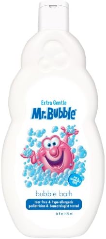 Mr. Bubble hypoallergenic bubble bath solution for kids and sensitive skin