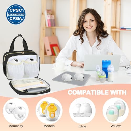 Piioser portable nursing bag with shoulder strap