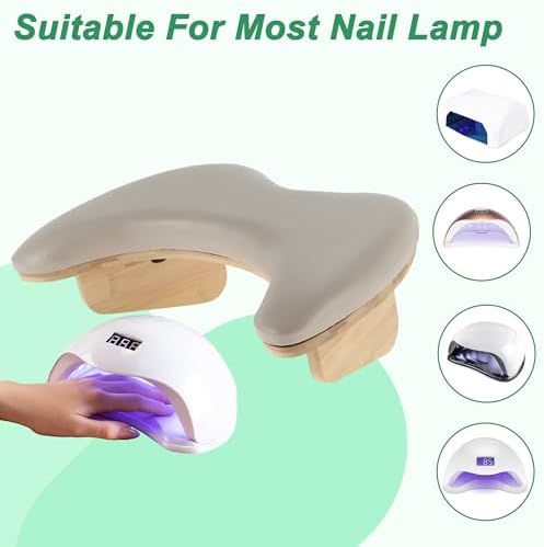 Detachable bracket assembly for Vocoste nail arm rest