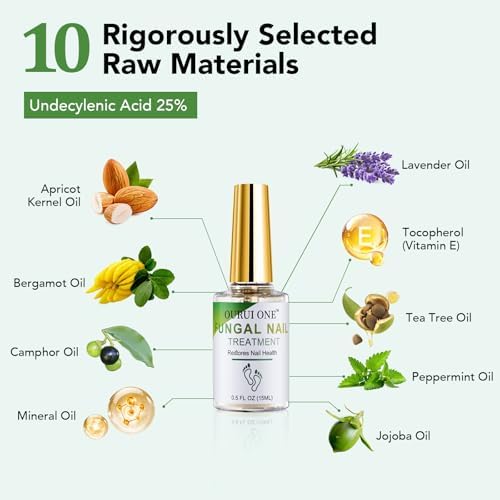Ourui One botanical plant based fungal treatment for hands and feet