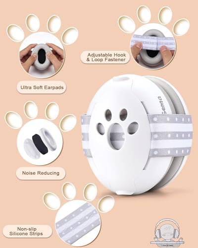 Lilian&Gema noise cancelling headphones packaging and components
