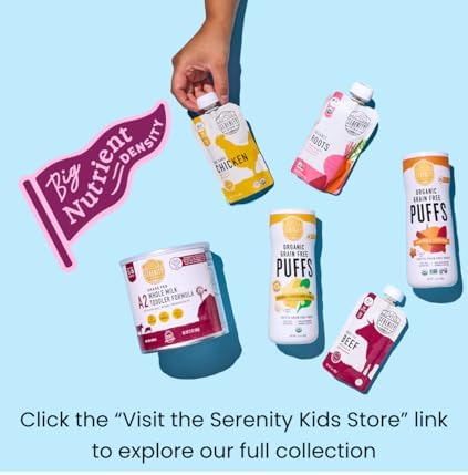 Authentic Serenity Kids USA imported baby food meal