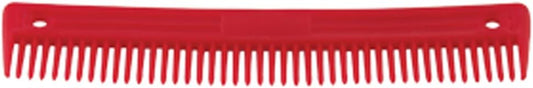 Hilason 9 inch poly animal comb flexible wide teeth details for detangling horse manes