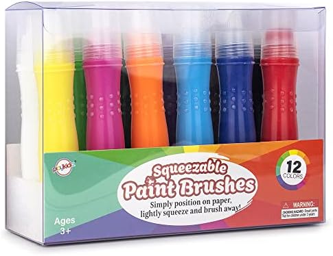 Authentic USA imported children washable paint set unboxed view