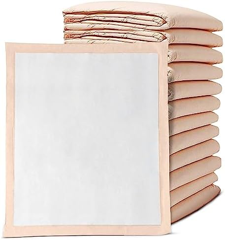 Bulk case pack stack of 100 count ProHeal disposable sheets for homecare backup.
