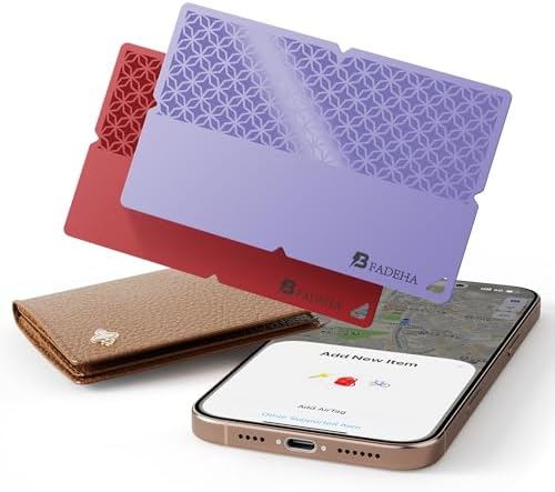 Ultra-thin Bfadeha smart card inside a leather wallet