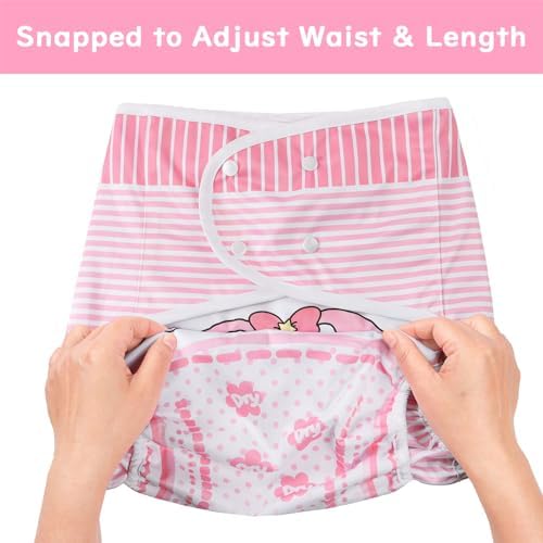 LittleForBig adult cloth diaper wrap laid flat for cleaning