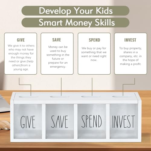 Ameuphercy money saving jar set up in a child bedroom serving as an educational holiday gift for financial discipline