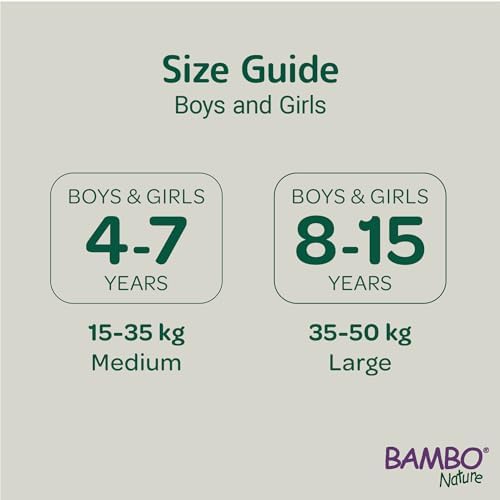 Side view of Bambo Nature Dreamy Night Pants ten count bundle imported pack for older children.