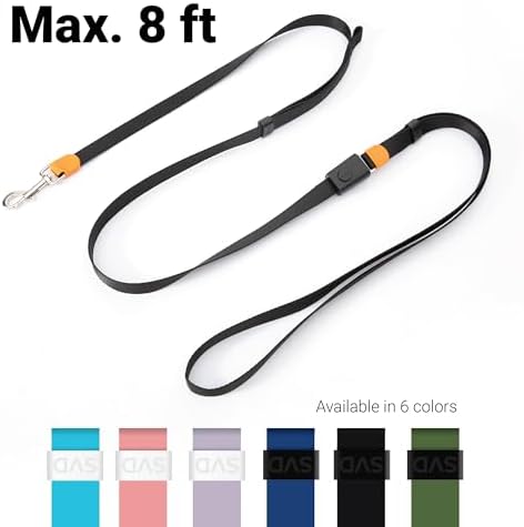 Durable nylon material detail on SVD.PET pet leash