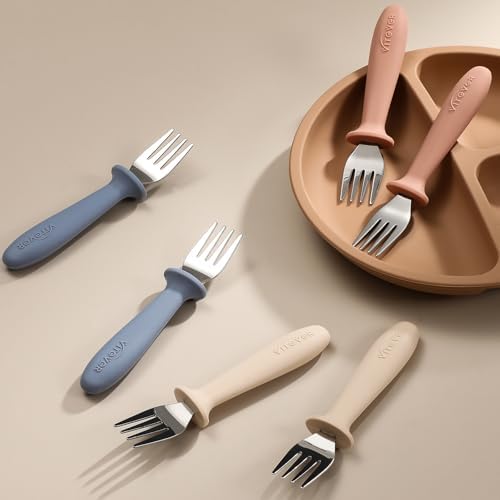 Vitever toddler utensil set in minimalist packaging